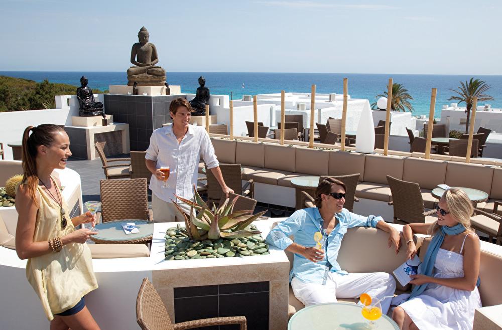 Hotel Riu La Mola Playa Migjorn Exterior foto