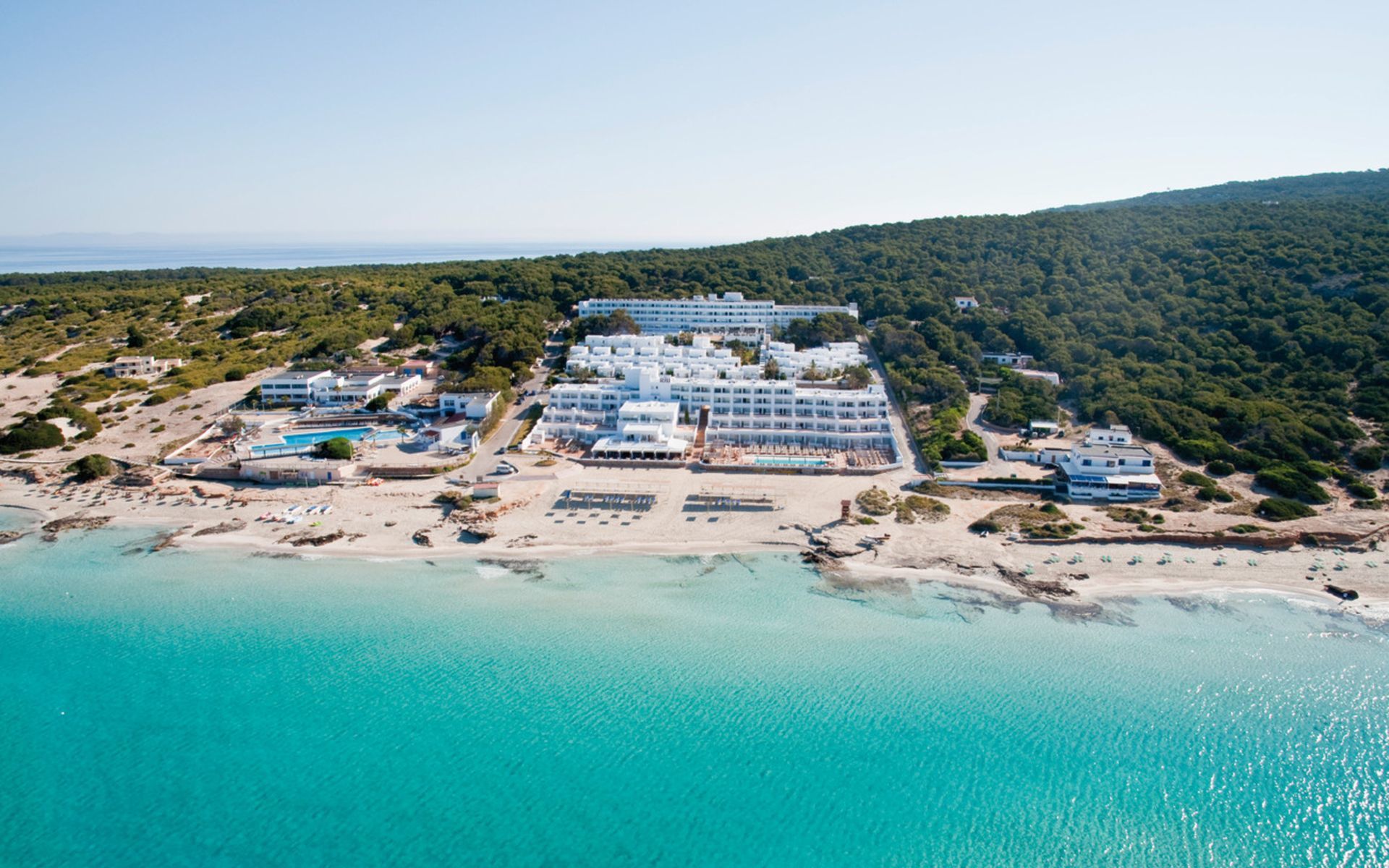 Hotel Riu La Mola Playa Migjorn Exterior foto