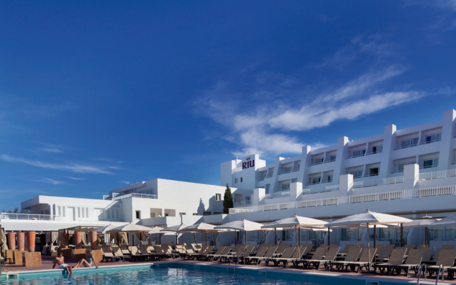 Hotel Riu La Mola Playa Migjorn Exterior foto